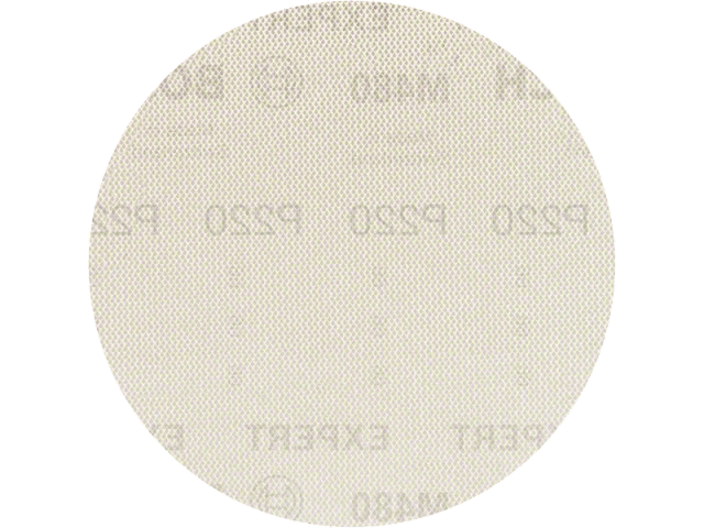 5-delni komplet brusnih mrež Bosch EXPERT M480 za ekscentrične brusilnike, 150mm, Zrnatost: 220, 2608900694